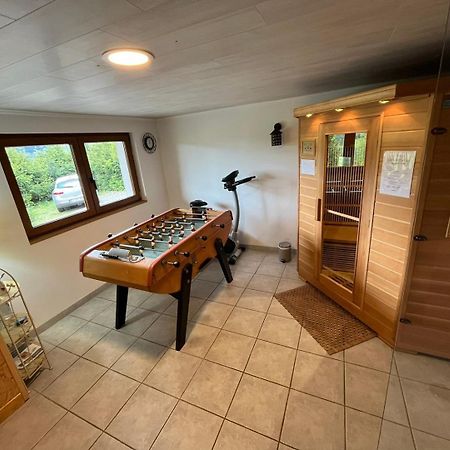 Chalet Bois Vue Panoramique : 2 Logements Et Sauna Bussang Exterior foto